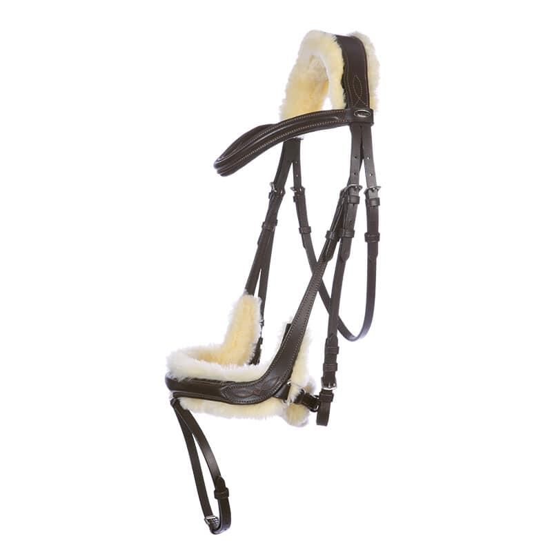 Bridas para caballos Kavalkade Ivy W. Sheepskin 4/4