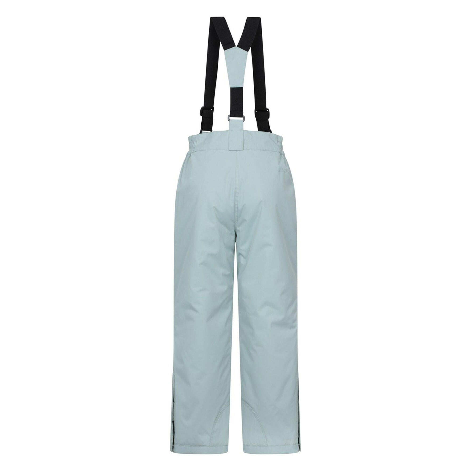 Childrens/Kids Honey Ski Trousers (Pale Green) 2/4