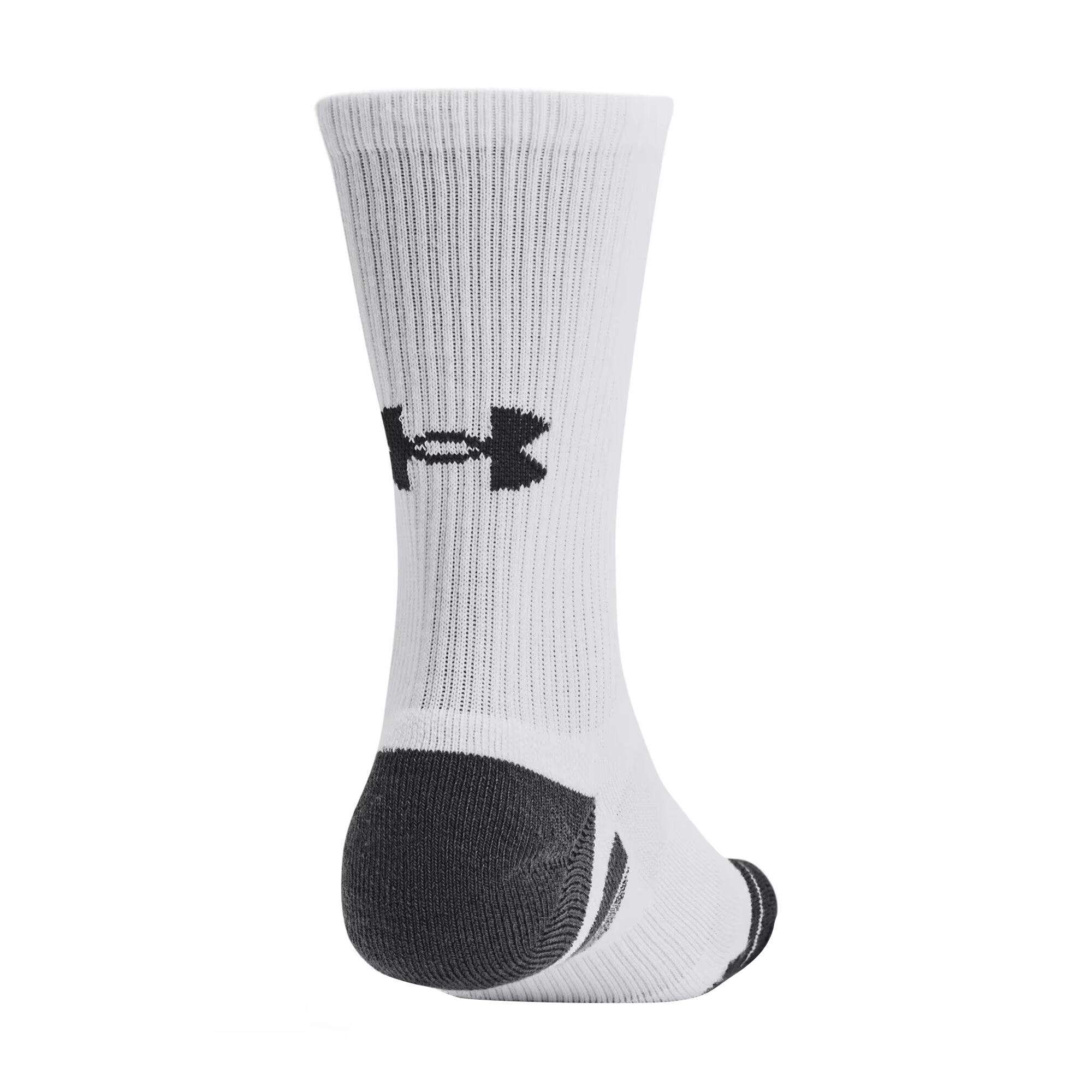 "Performance Tech" Socken für HerrenDamen Unisex (3erPack) Damen und Herren Weiß 4/4