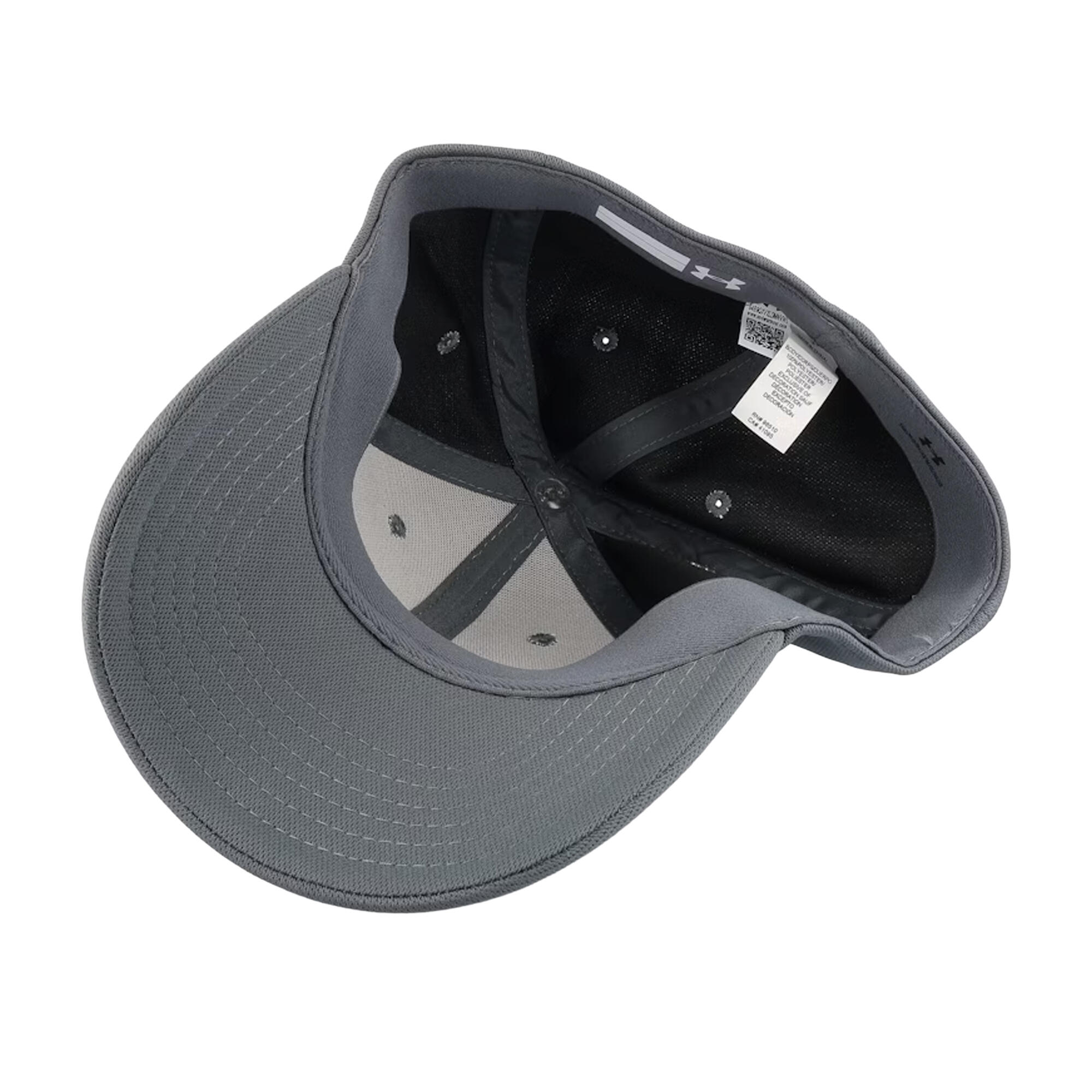 Cap Under Armour Blitzing Grigio Pece Nero 4/4