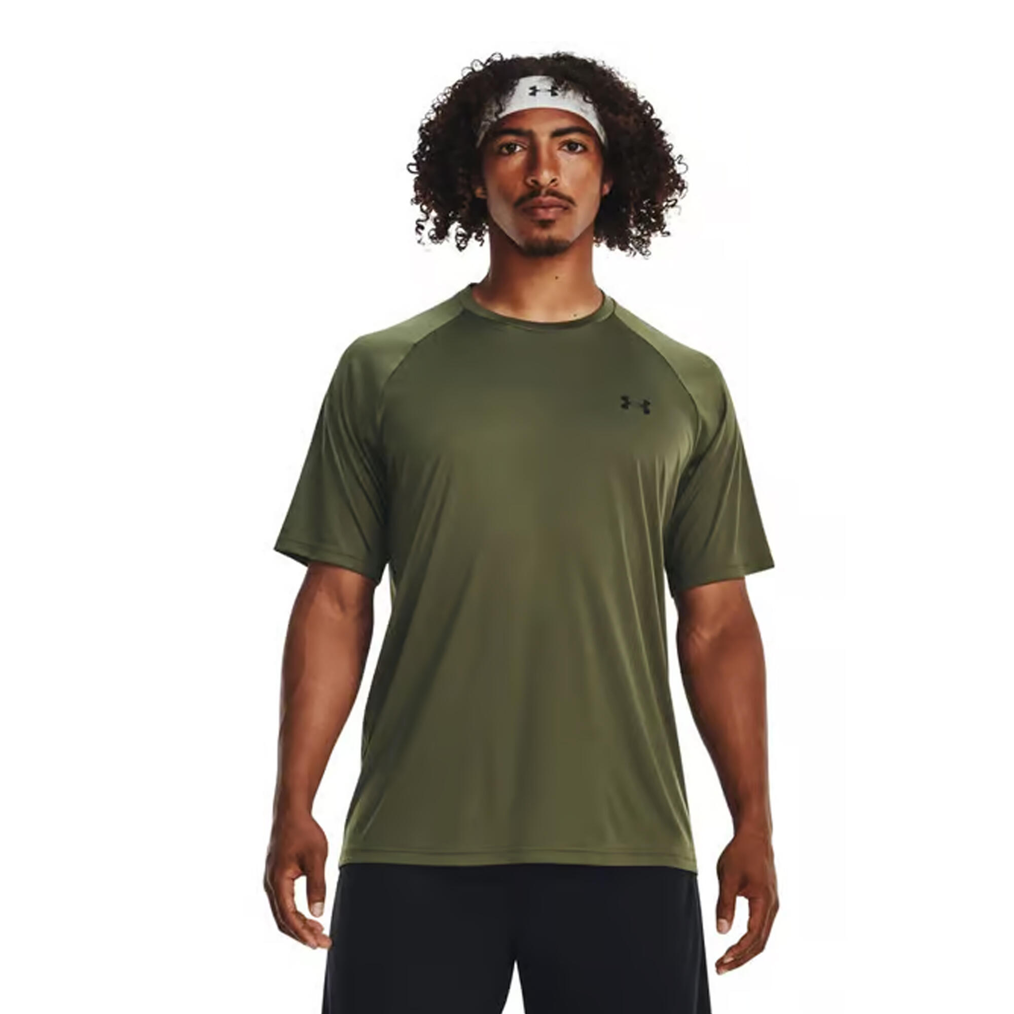 "Tech" TShirt für Herren Seegrün 3/4