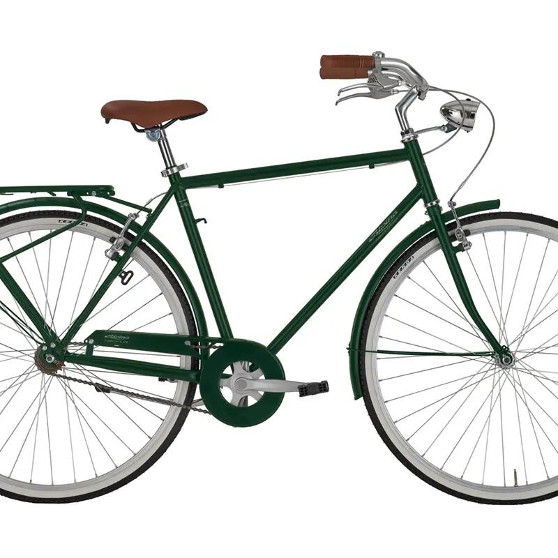 Alpina Bike, 1-speed Men’s Sporting Bicycle, Military Green, 28"
