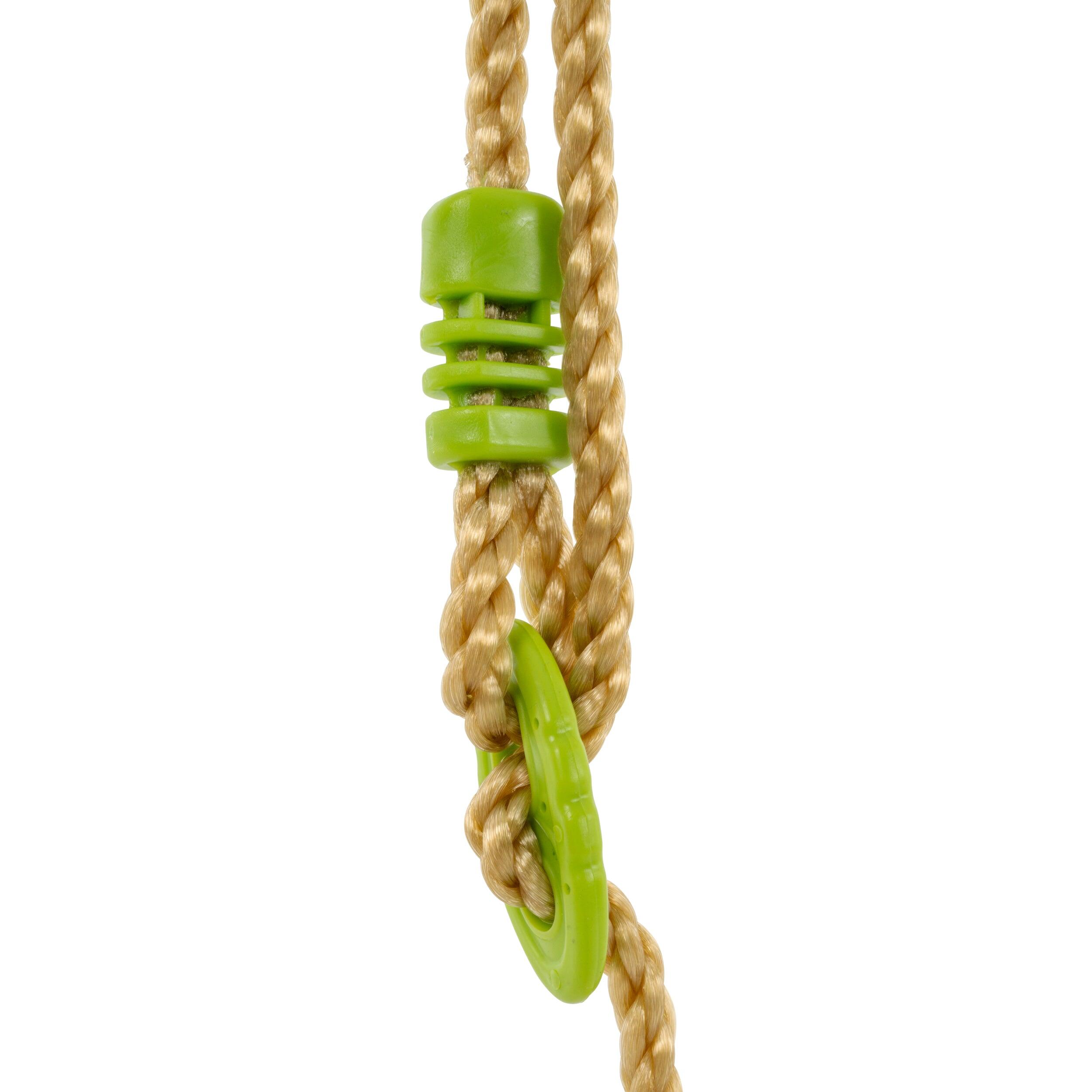 Trapezeschommel voor schommelportaal  groen H190-250cm 3/5