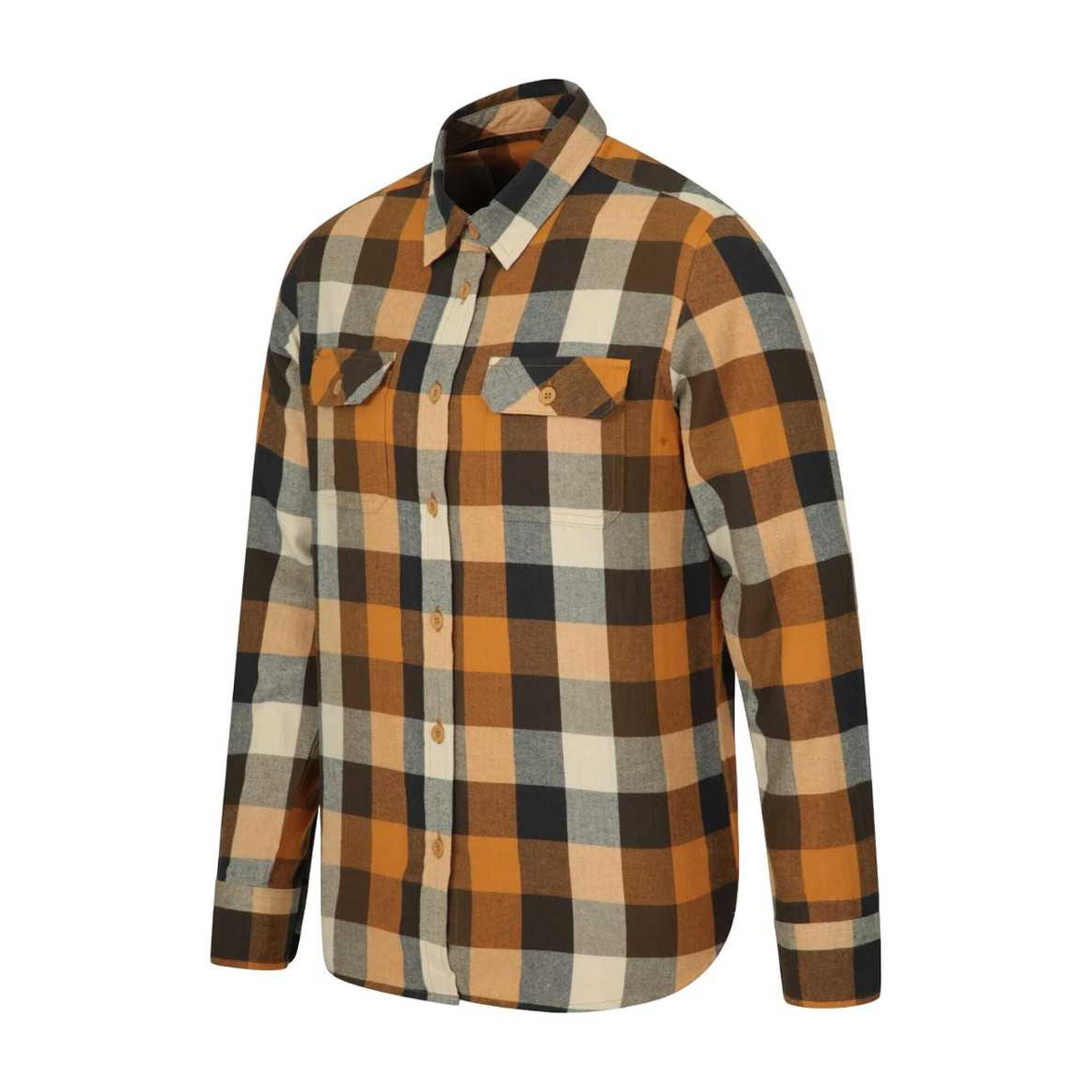 Camicia Manica Lunga Uomo Mountain Warehouse Trace Ruggine 3/4