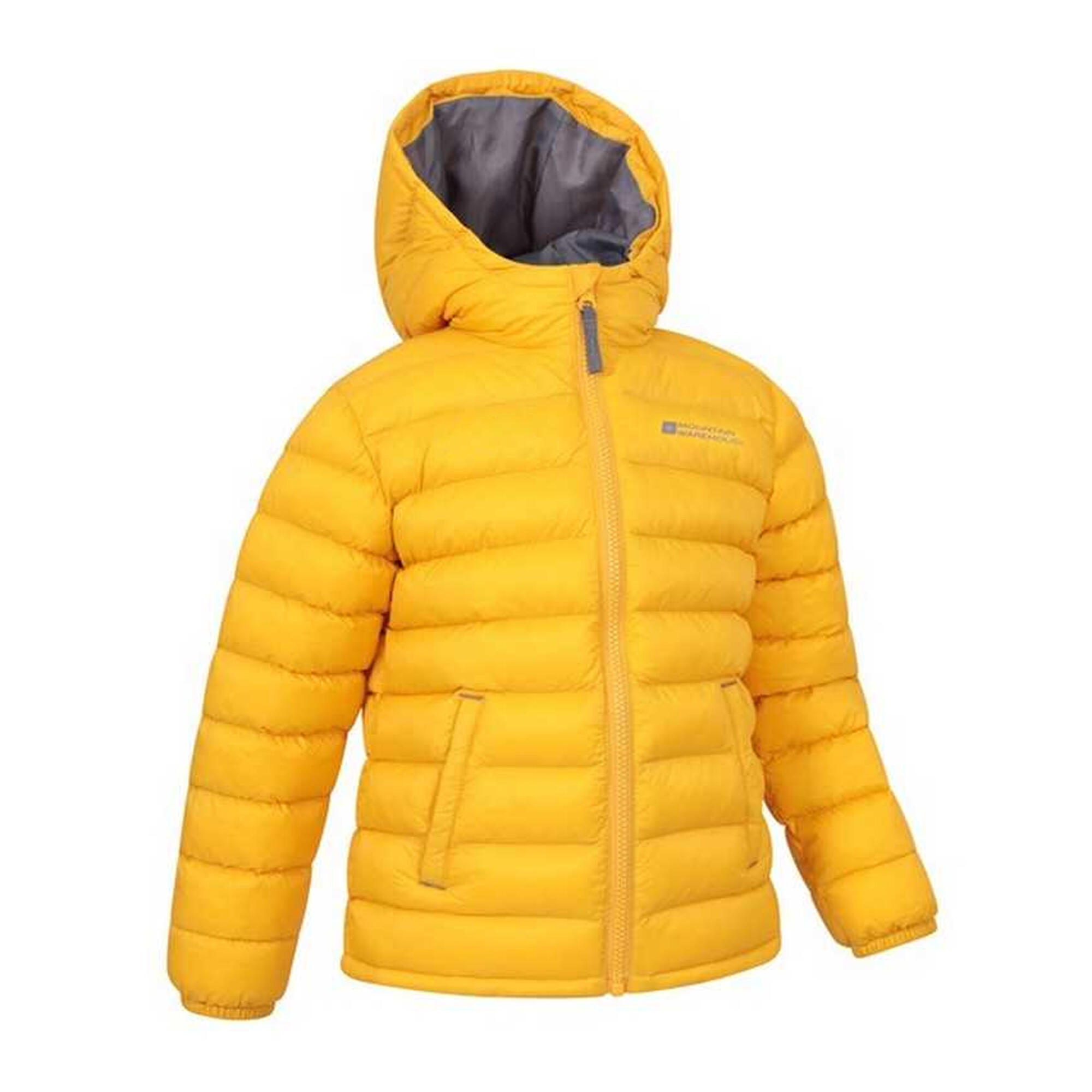"Seasons II" Steppjacke für Kinder Gelb 3/4