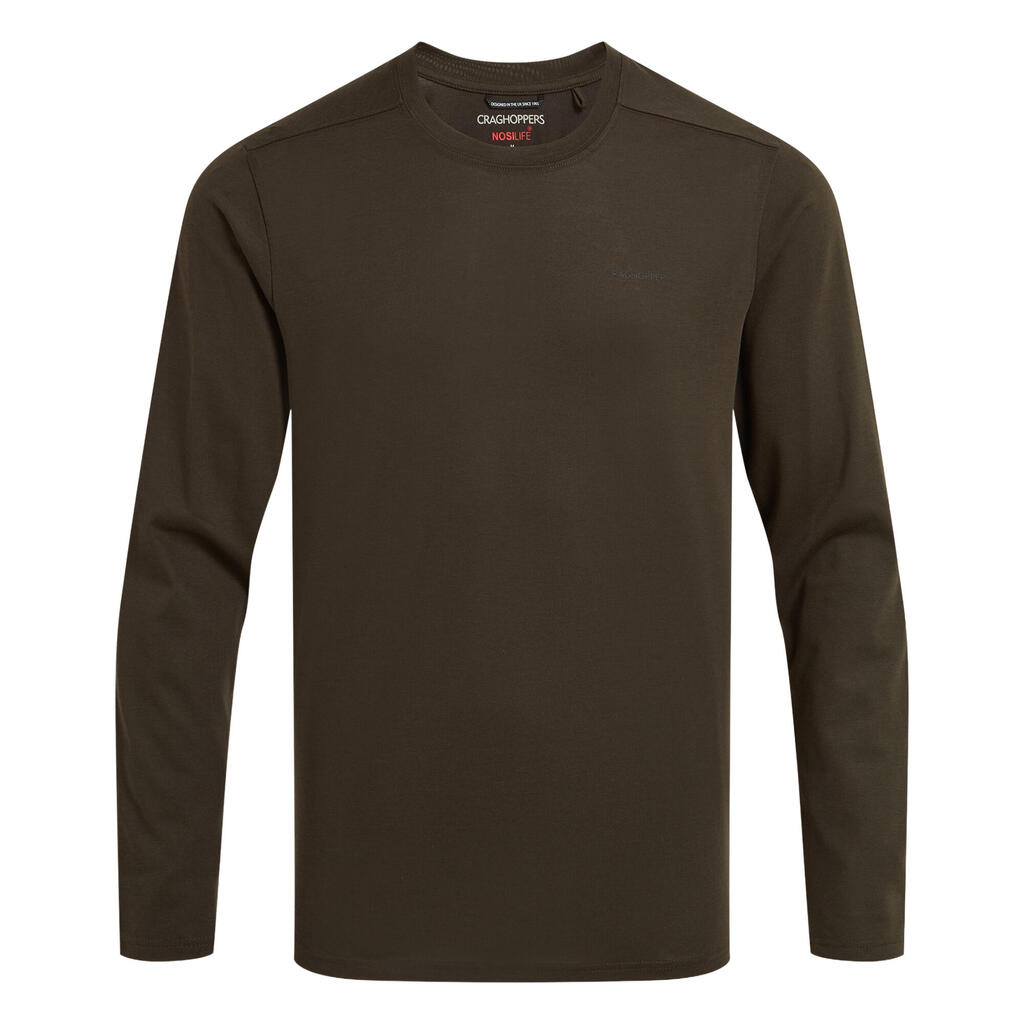 Mens Abel Nosilife LongSleeved TShirt (Woodland Green)