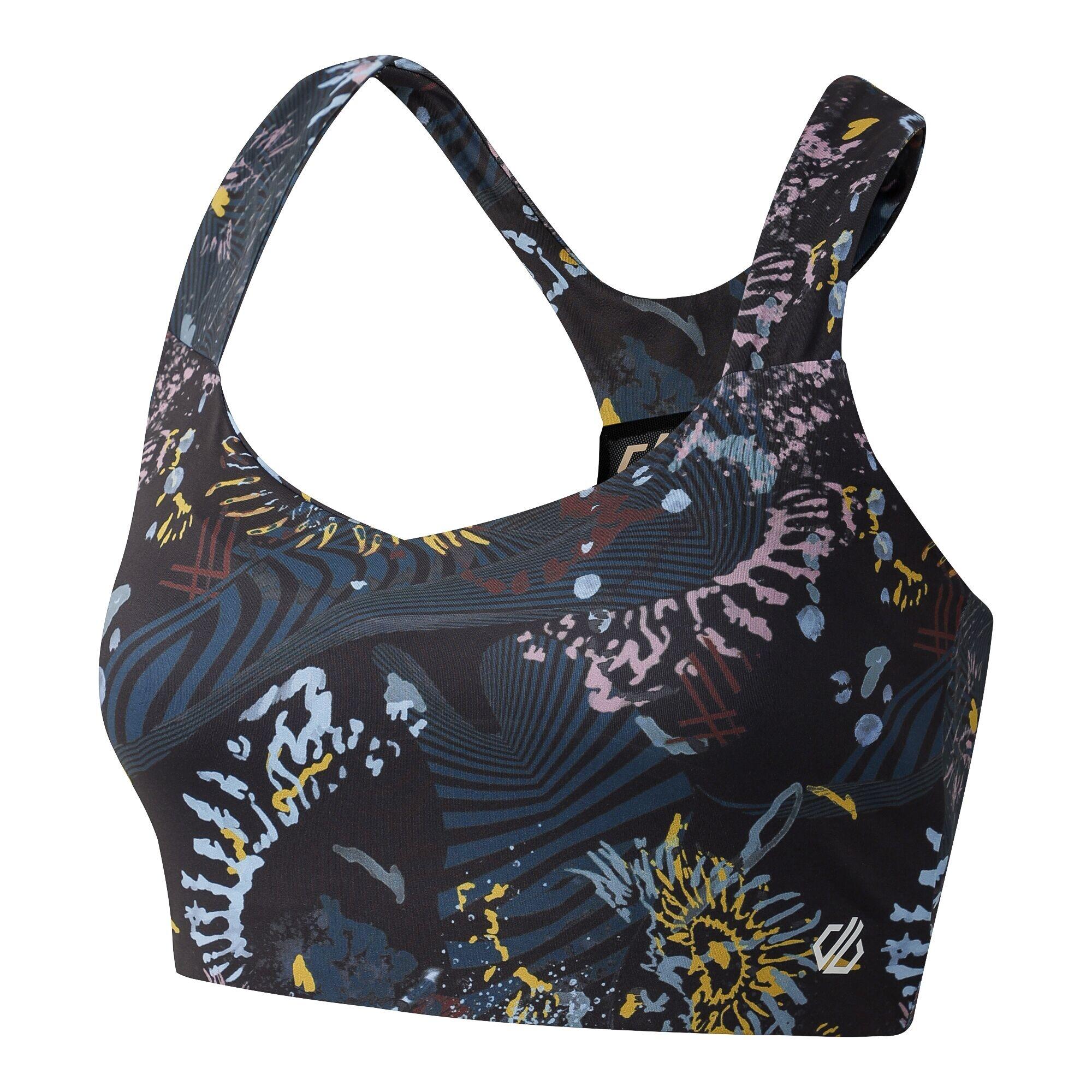 Brassière De Sport SWIFT Femme (Noir Imprimé) 3/5