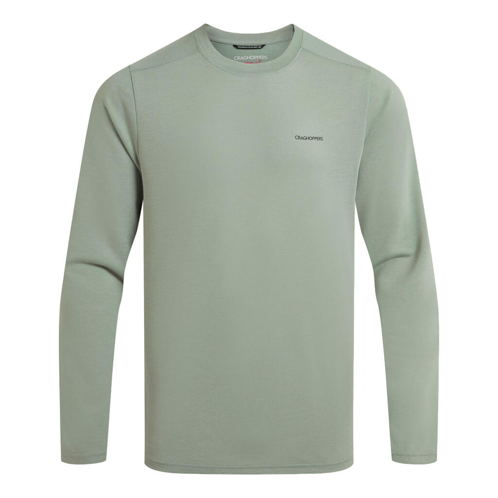 Mens Abel Nosilife LongSleeved TShirt (Lichen Green)
