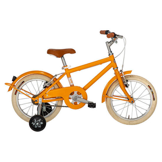 Alpina Bike, 1-Gang Kinder Olanda Fahrrad, Melone, 16