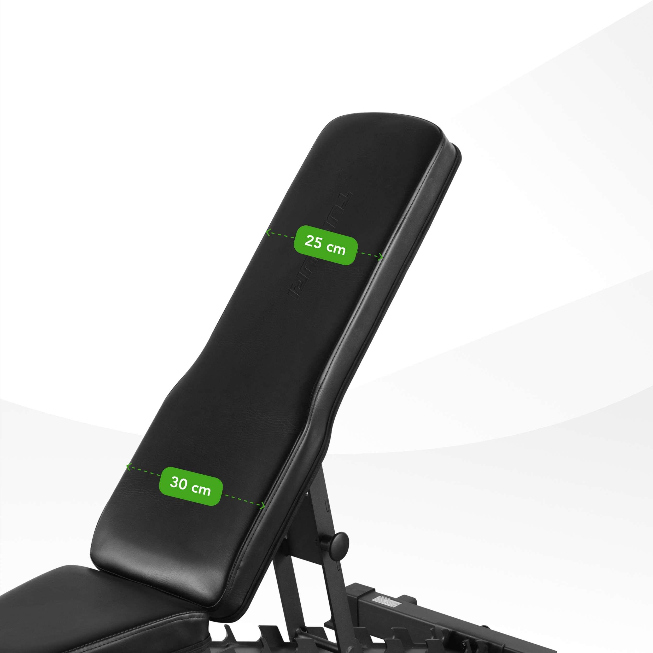 Banc à haltères réglable – Charge maximale 250 kg – Banc à haltères ergonomique 4/7