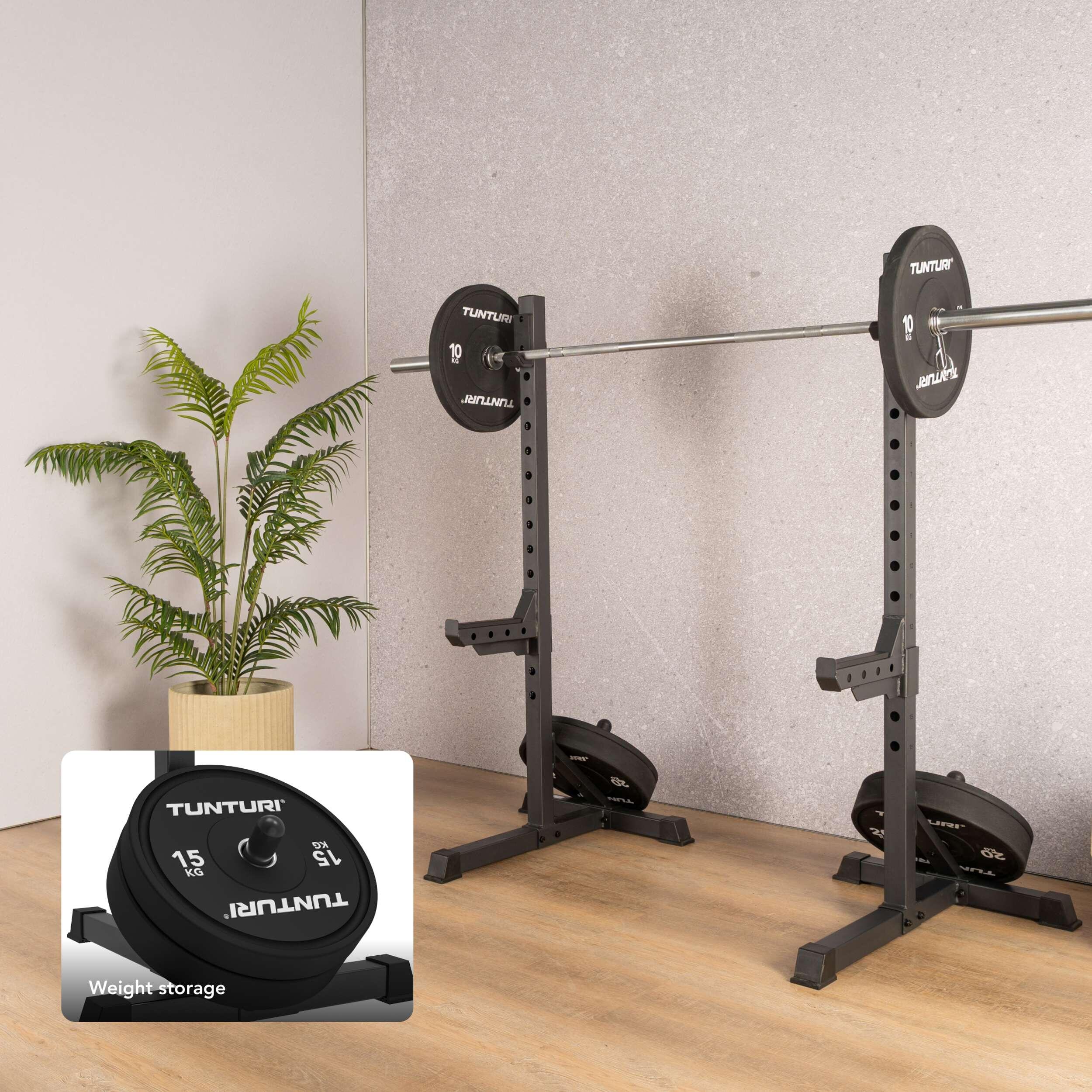 Soporte Barras musculación SS60 Tunturi 3/6