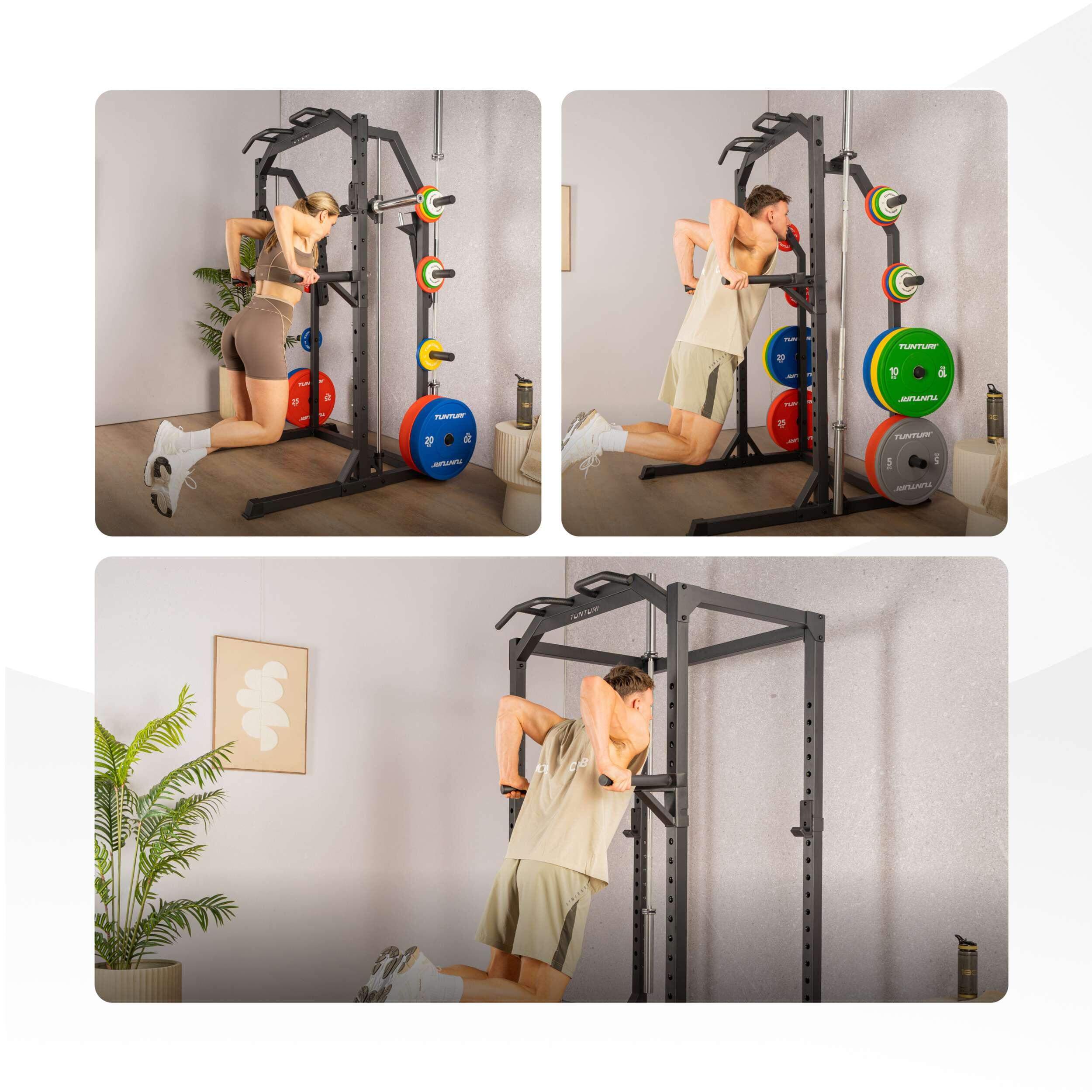 Barra dominadas para multiestación PR60 (Dip attachment) Tunturi 3/4