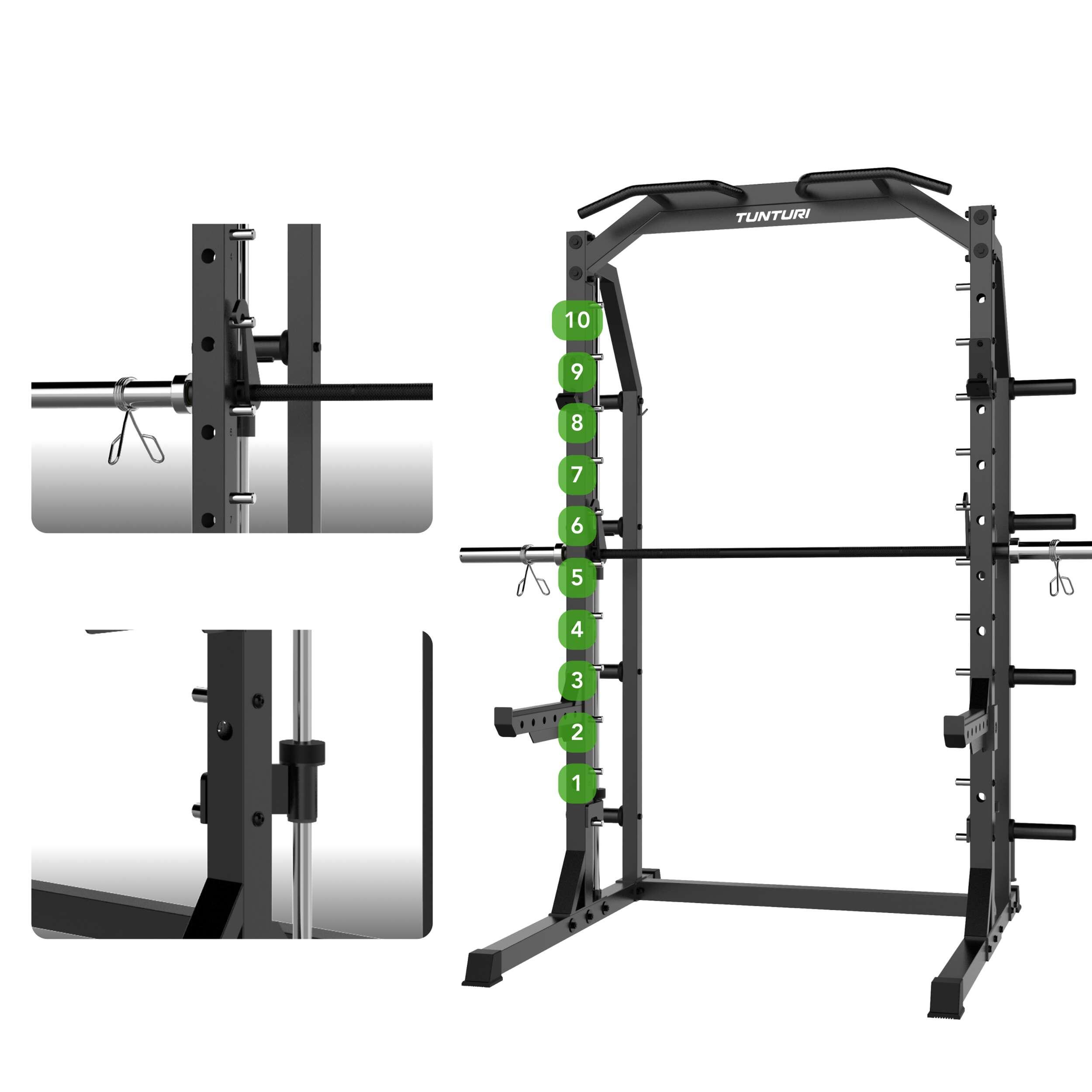 Station de musculation Smith Machine – Charge maximale 300 kg – SM70 3/8