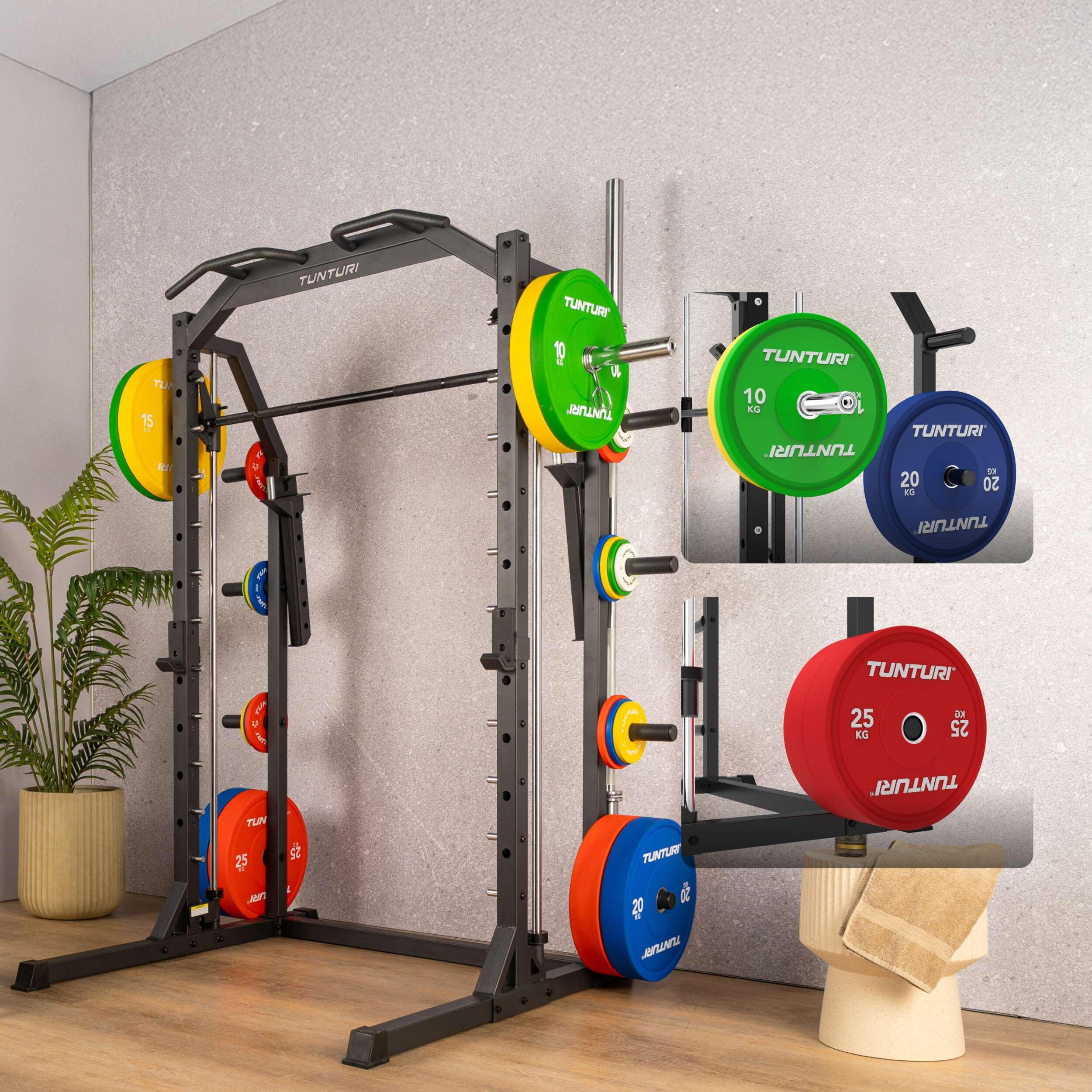 Station de musculation Smith Machine – Charge maximale 300 kg – SM70 7/8
