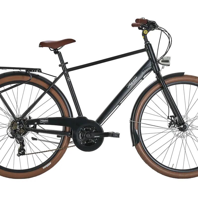 Alpina Bike, 21-speed Men’s Comfort Bicycle, Black, 28"