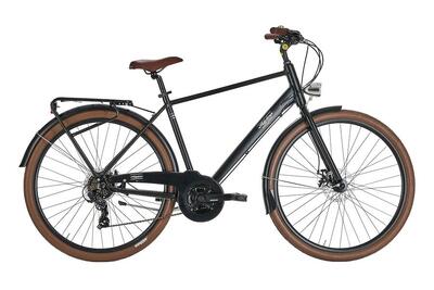 Alpina Bike Bicicletta 21v UOMO Comfort Nero 28