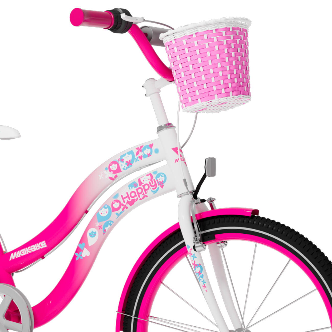 Bicicleta 20" MagikBike Happy 6-9 años 3/4