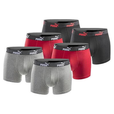 Onderbroeken voor heren puma boxershorts 6-pack van katoen