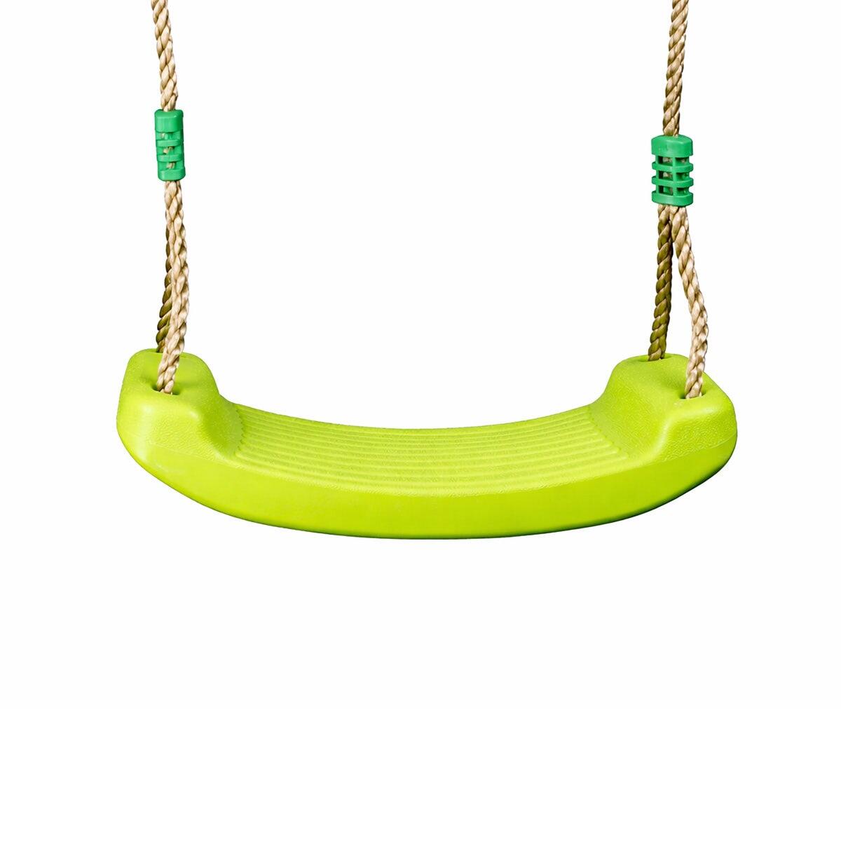 Balançoire double avec echelle de corde - Techwood Harmonie BLOU FUN- Aléo by Tr 3/5