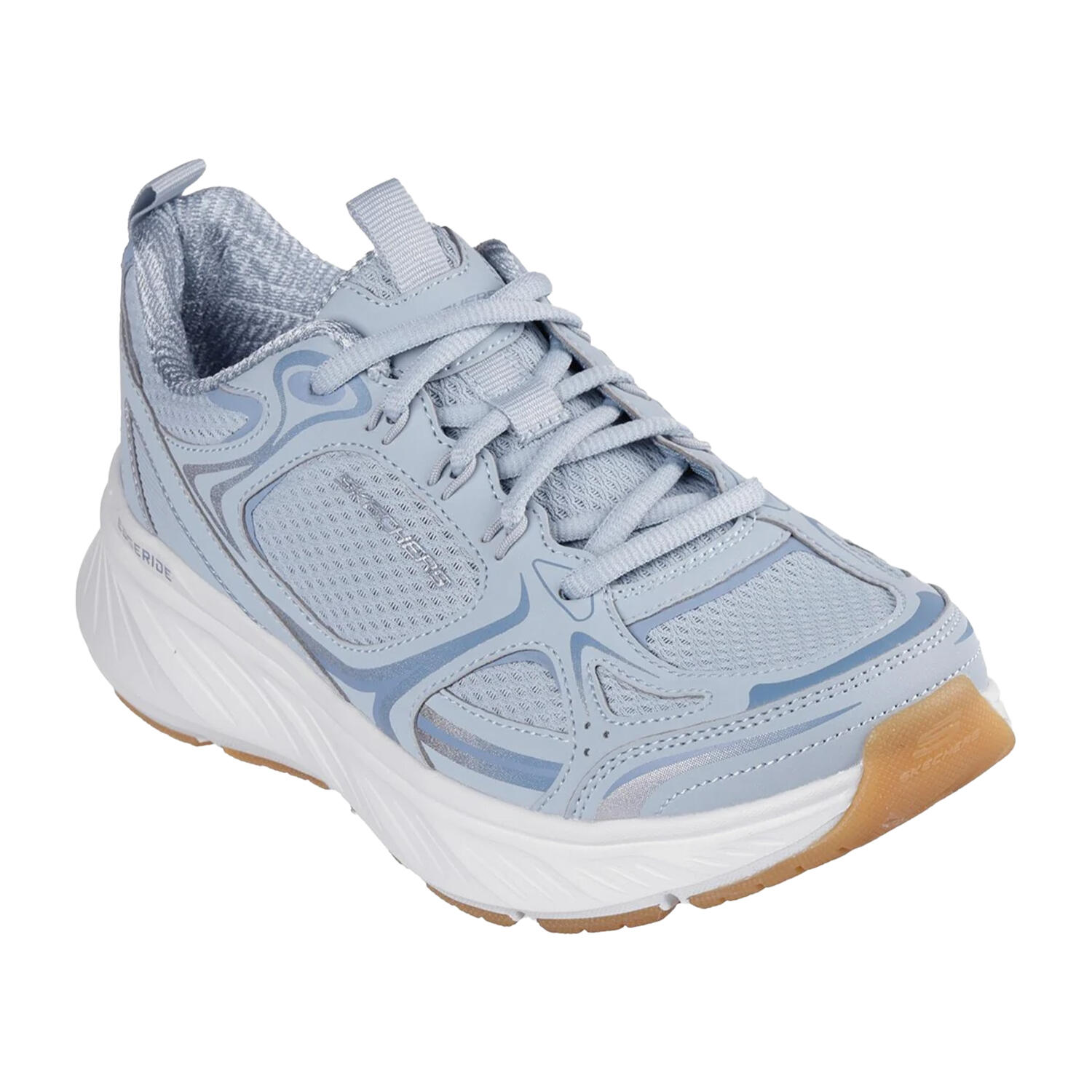 Skechers Womens/Ladies Edgeride Silver Eclipse Trainers