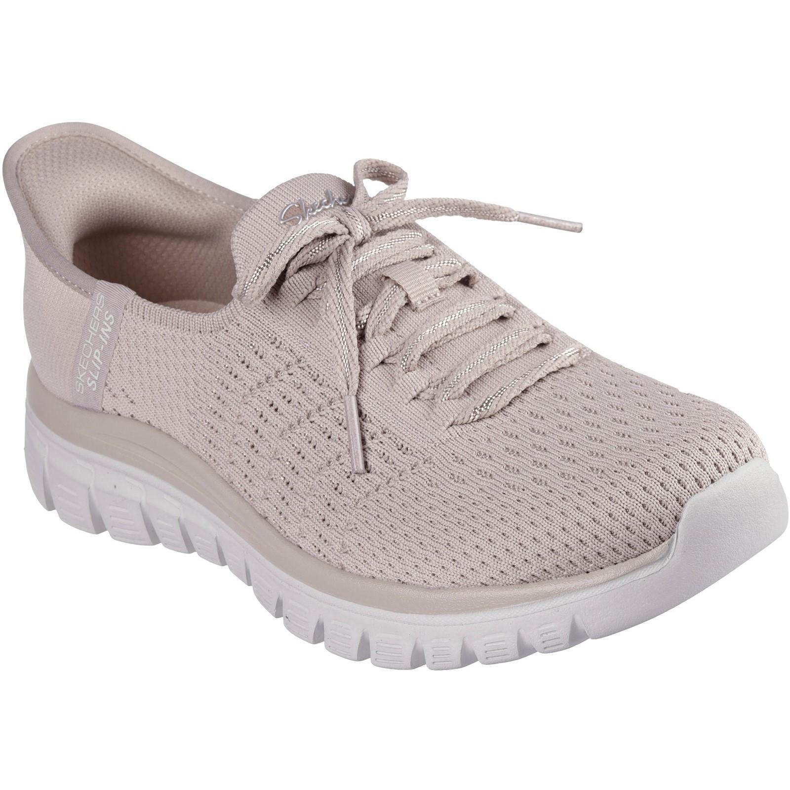 Skechers Womens/Ladies First Blush Slip-In Trainers