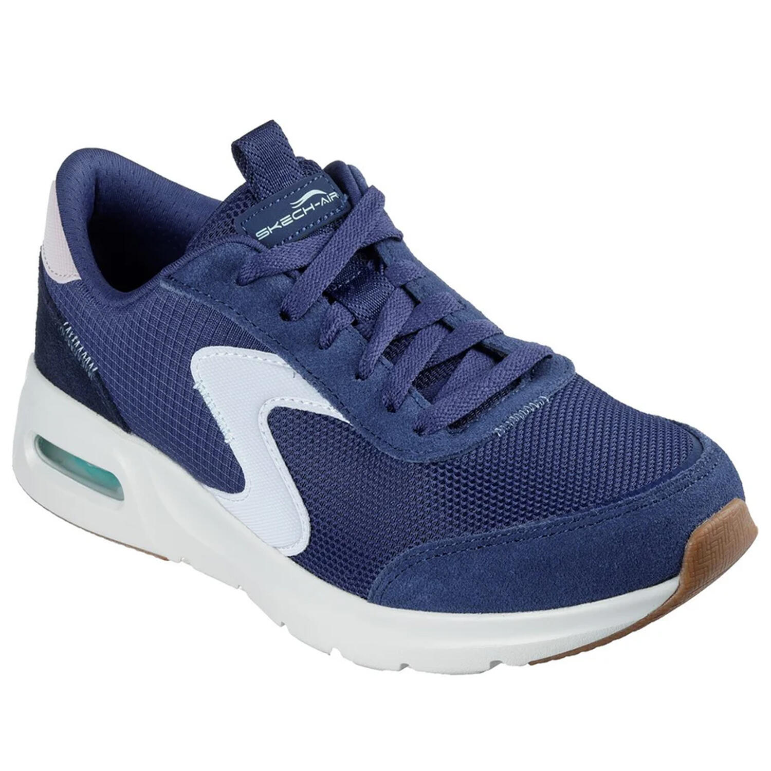 Skechers Womens/Ladies Skech-Air Court Air Wave Suede Trainers