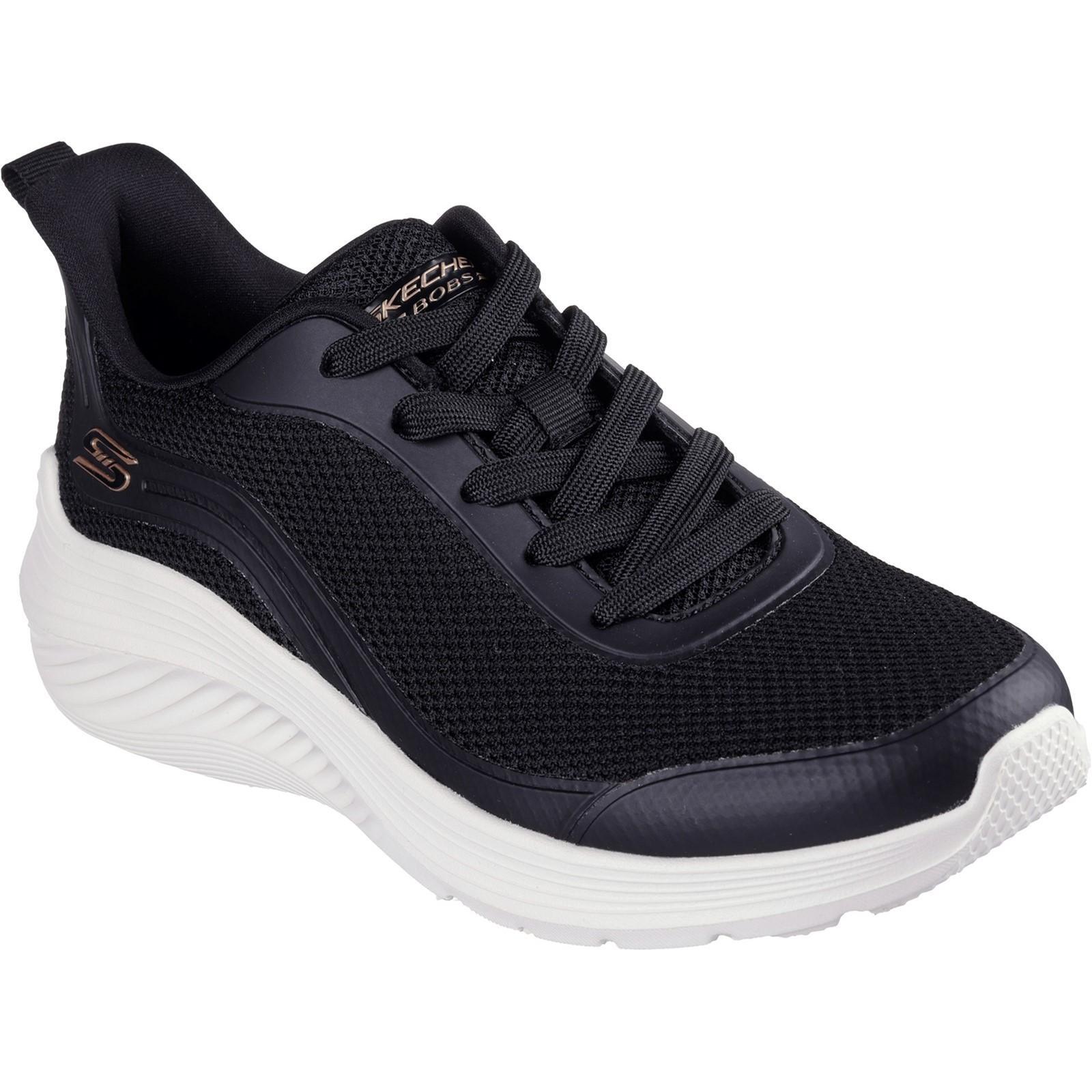 Skechers Womens/Ladies Bobs Squad Waves Still Wading Trainers