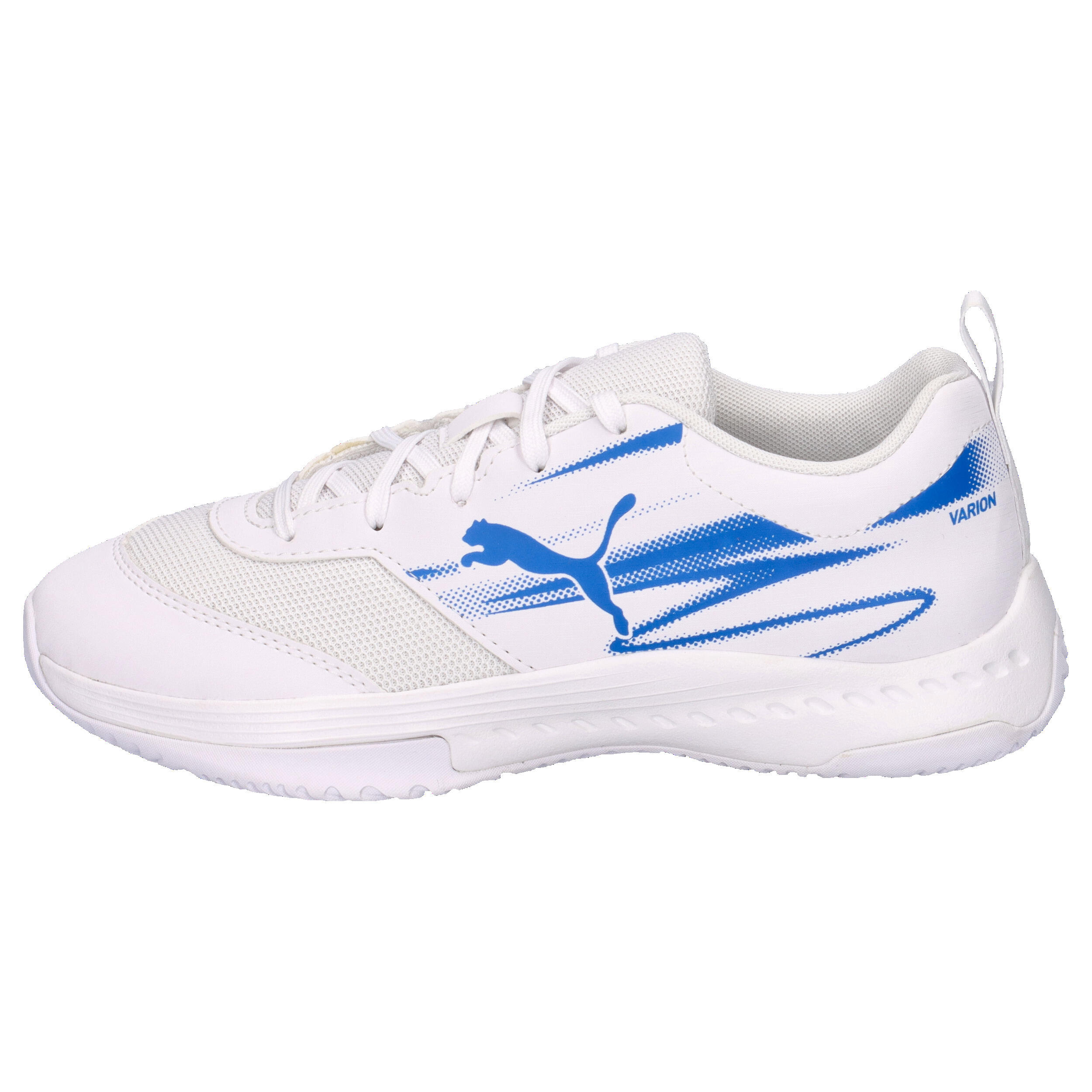 PUMA Varion II Hallensportschuh Teenager Sneaker Schuhe 108105 White-Ultra Blue 10/15