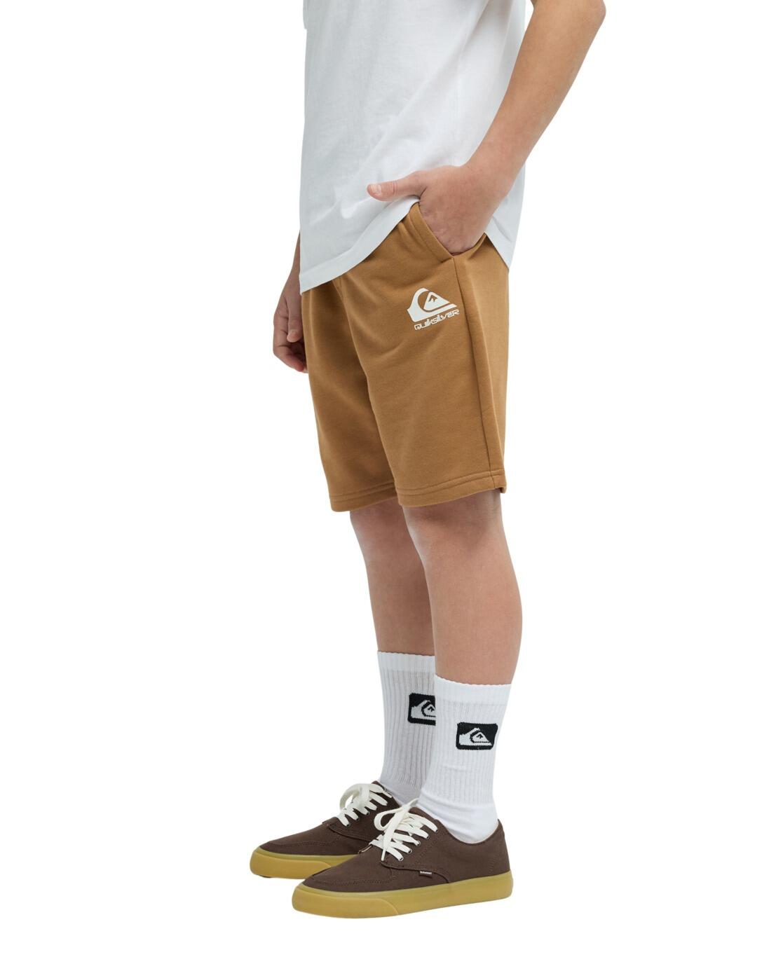 Shorts mit elastischem Bund EASY DAY Braun Junge 3/4