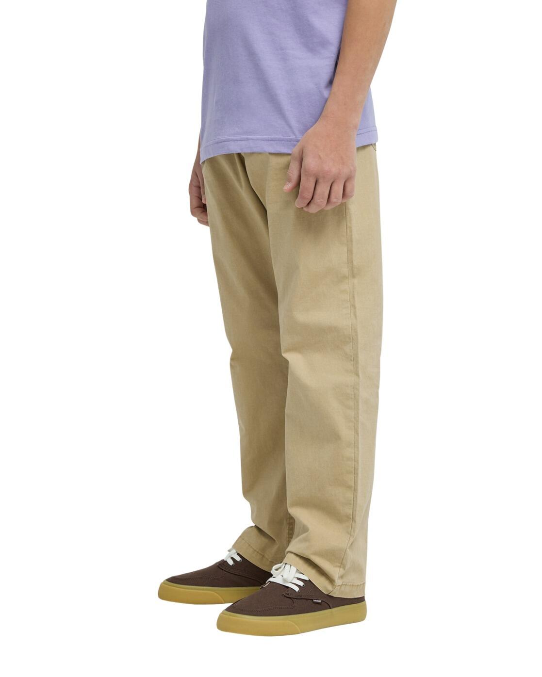 Broek met rechte pasvorm TAXER Beige Jongens 8-16 3/4