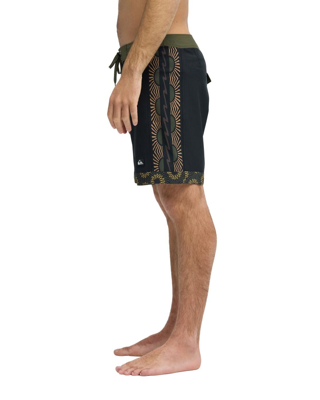 Boardshorts SURFSILK NOMAD 18" Schwarz Herren 4/4