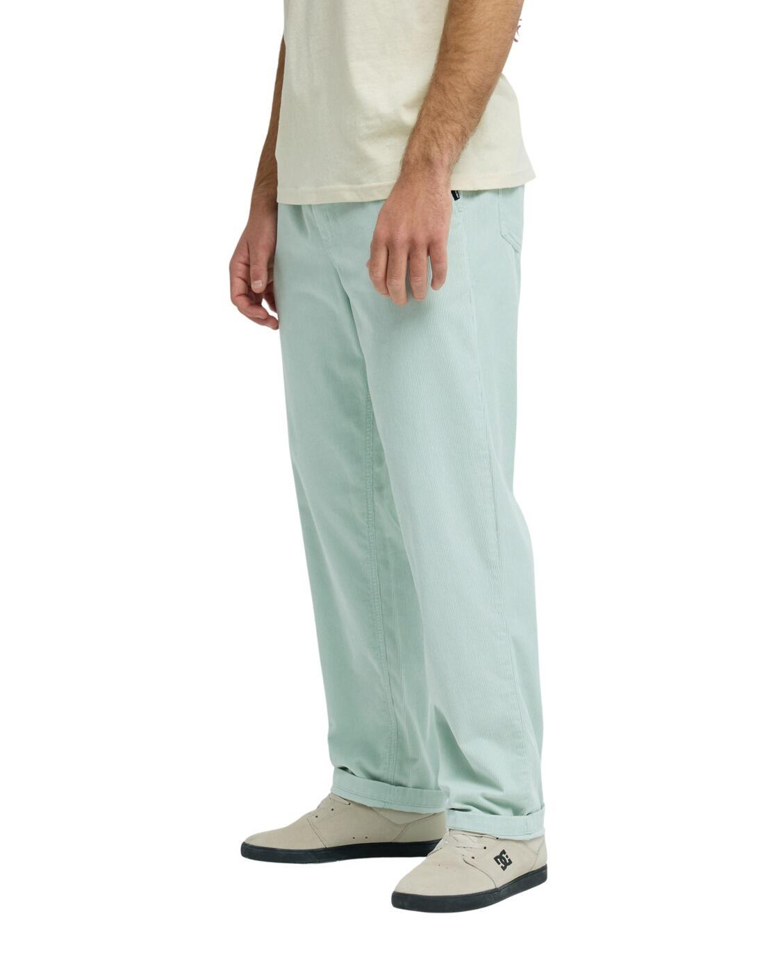 Pantalon TAXER REGULAR CORD Bleu Homme 3/4