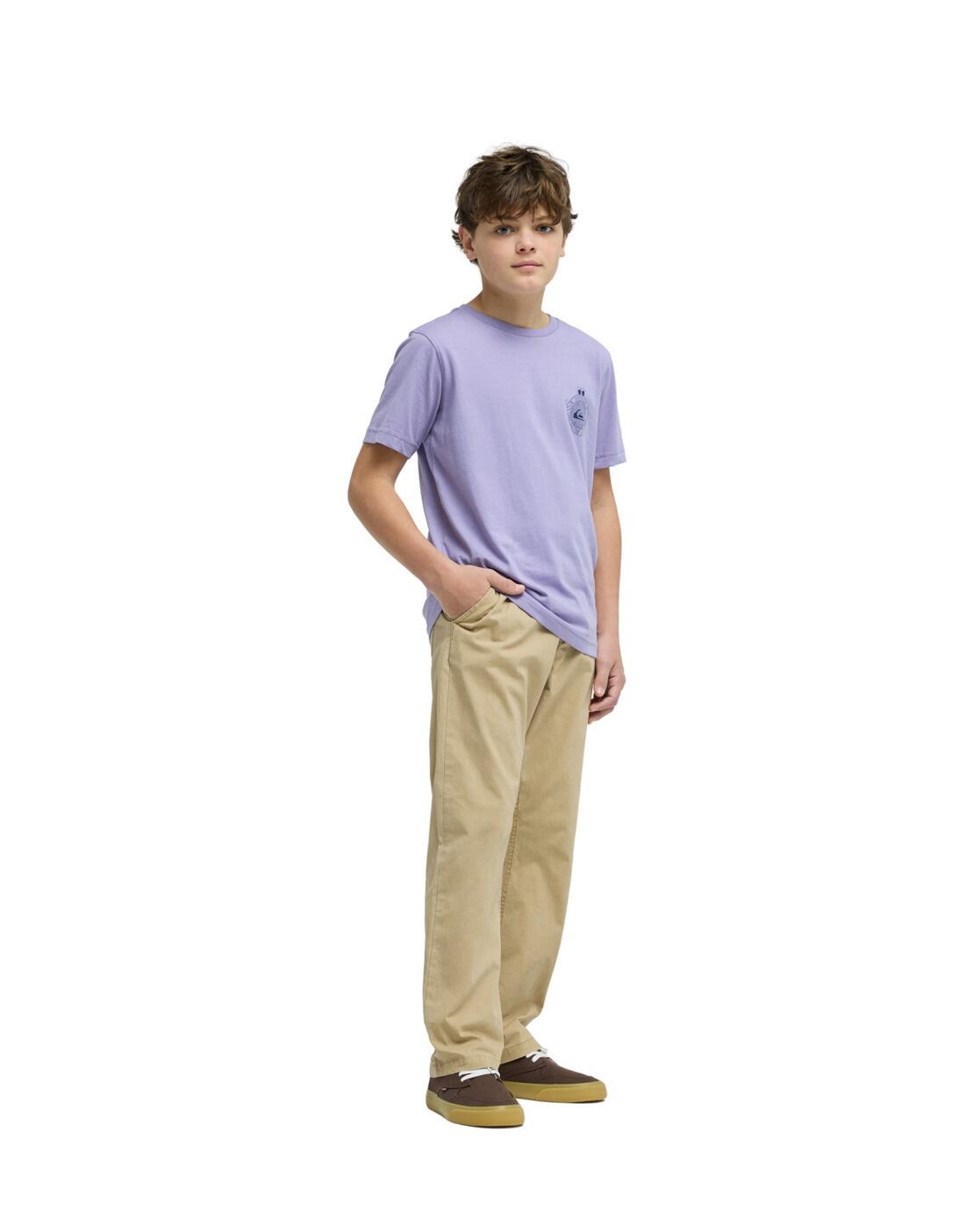 Pantalón recto TAXER Beige Niño 4/4