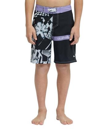Boardshort SURFSILK STRAIGHT 17" Noir Garçon