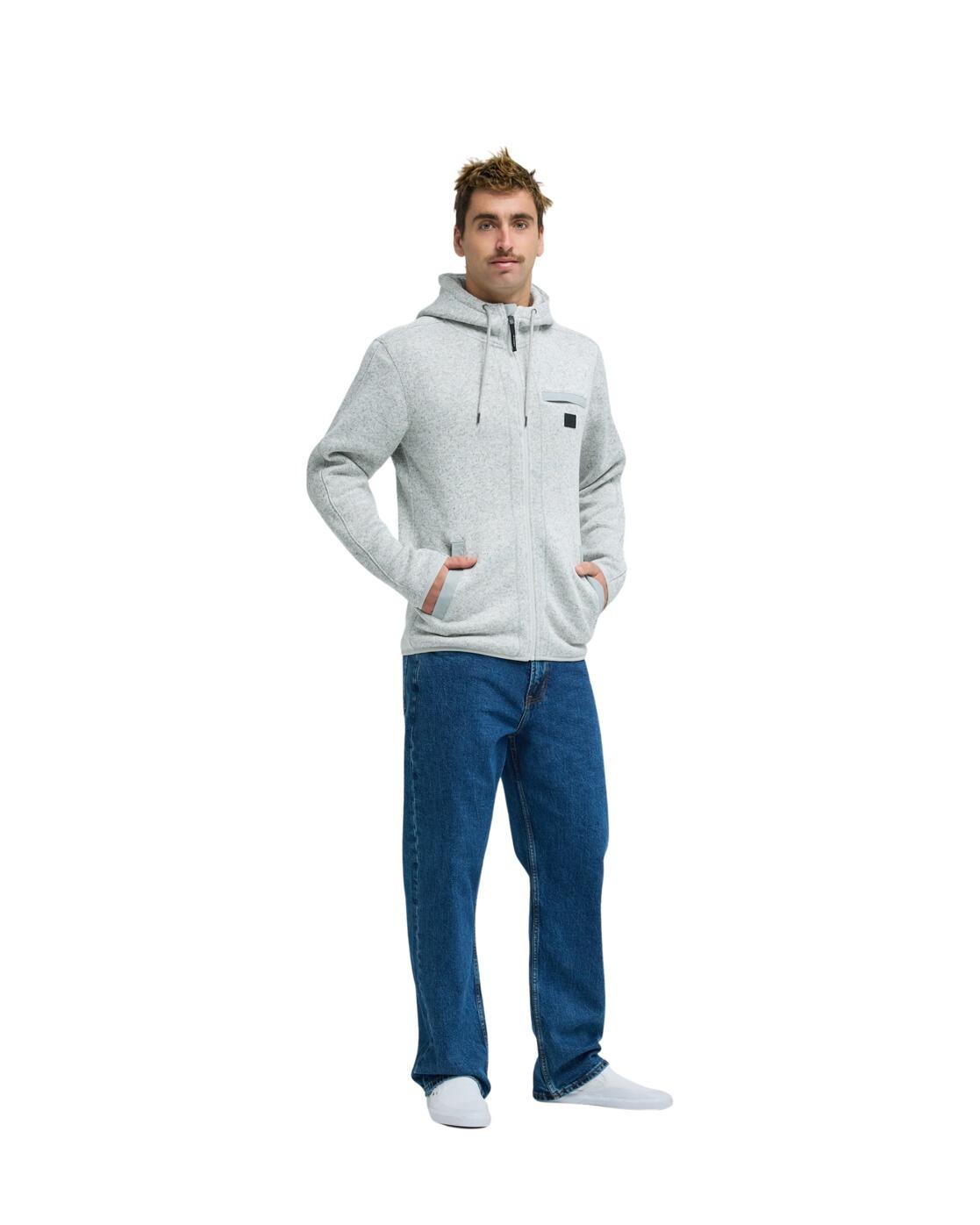 Polaire technique zippée KELLER OUTDOOR Gris Homme 4/4