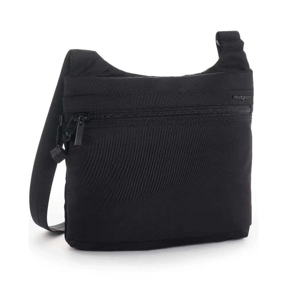 Hedgren FAITH Crossover Shoulder Bag with RFID Pocket - Black