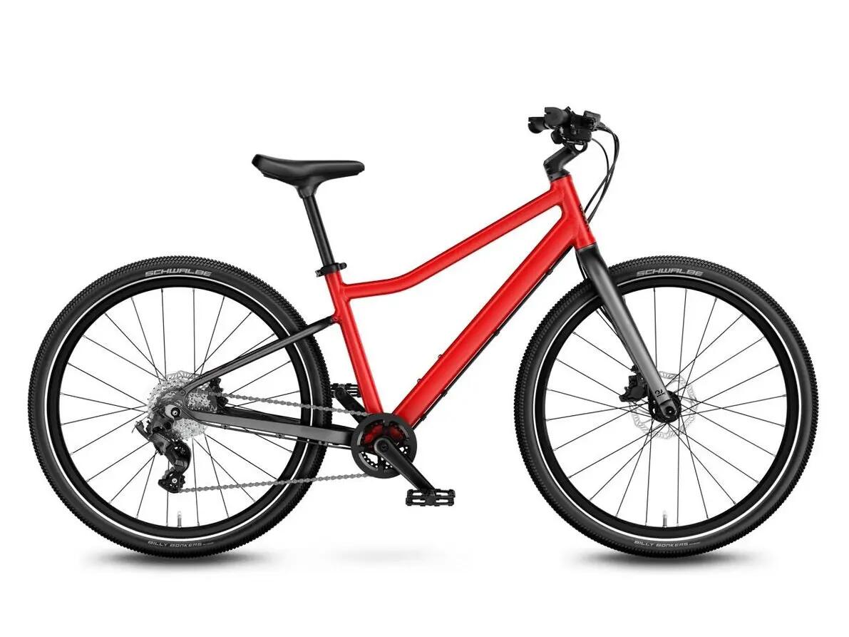 Bicicleta copii Woom 5 Explore cu roti 24" woom red