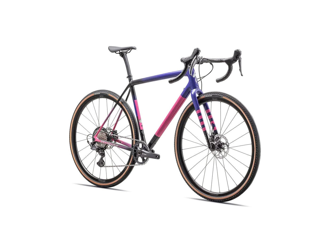 Specialized CRUX COMP CARB/PRPHZ/RBLPNK 54 2/7