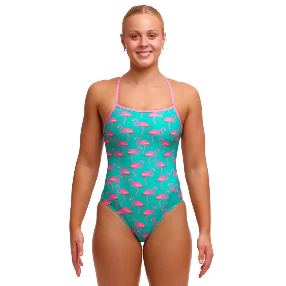 Strój do pływania FUNKITA Go Flamingo - Single Strap