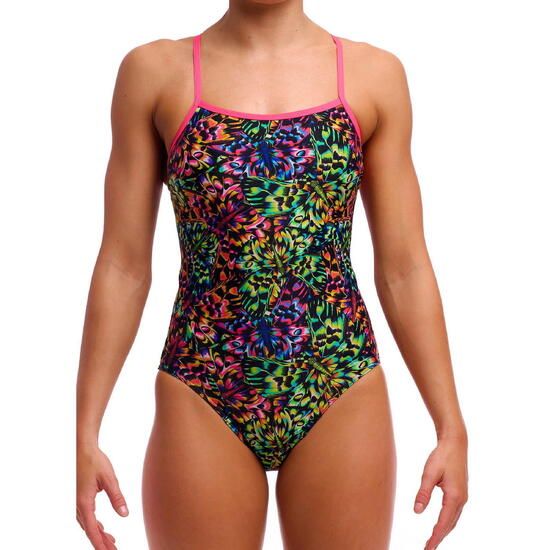 Strój do pływania menstruacyjny FUNKITA Flying Fiesta Swim Secure Single Strap