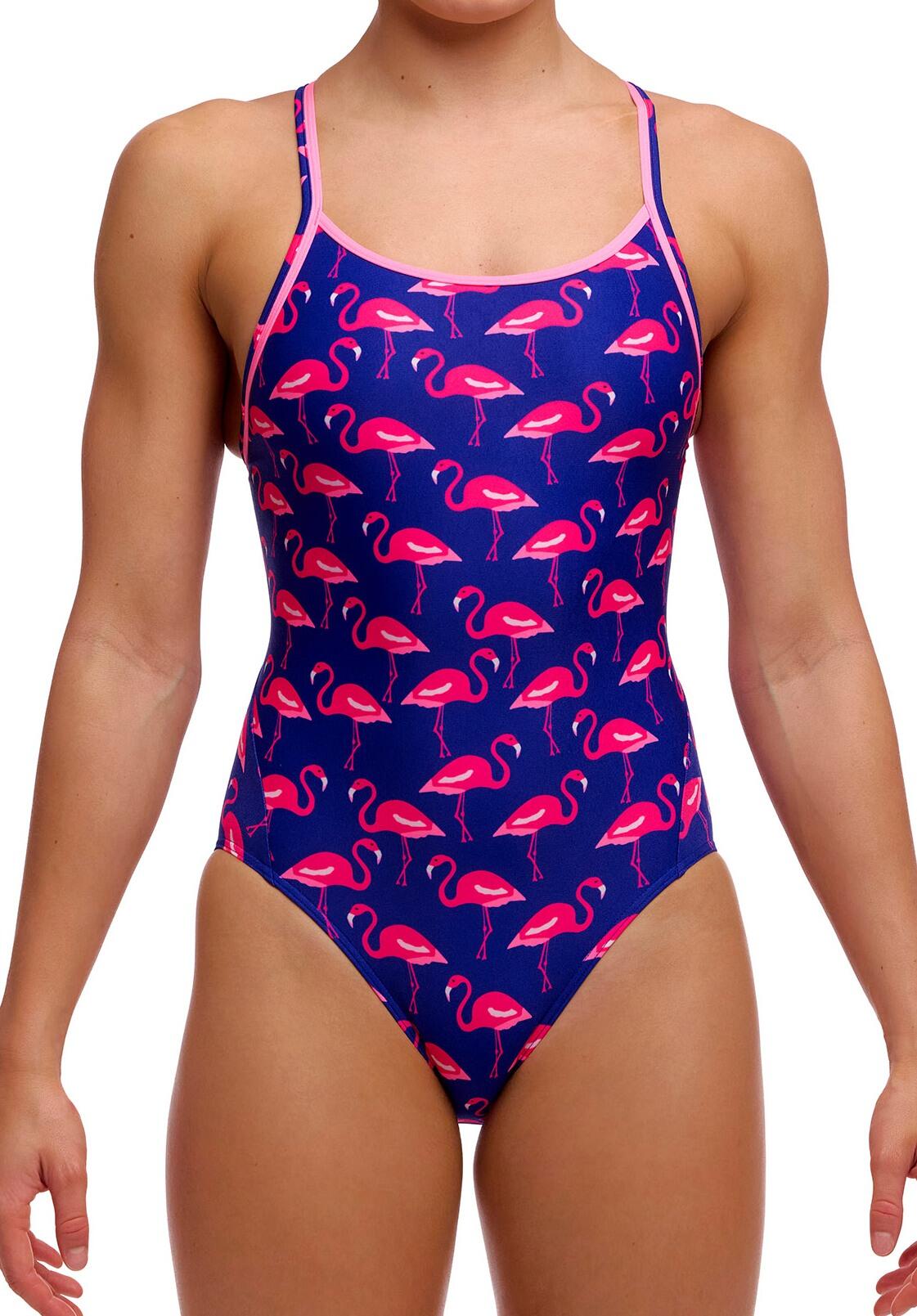 Strój kąpielowy jednoczęściowy FUNKITA Flocked Up - Diamond Back
