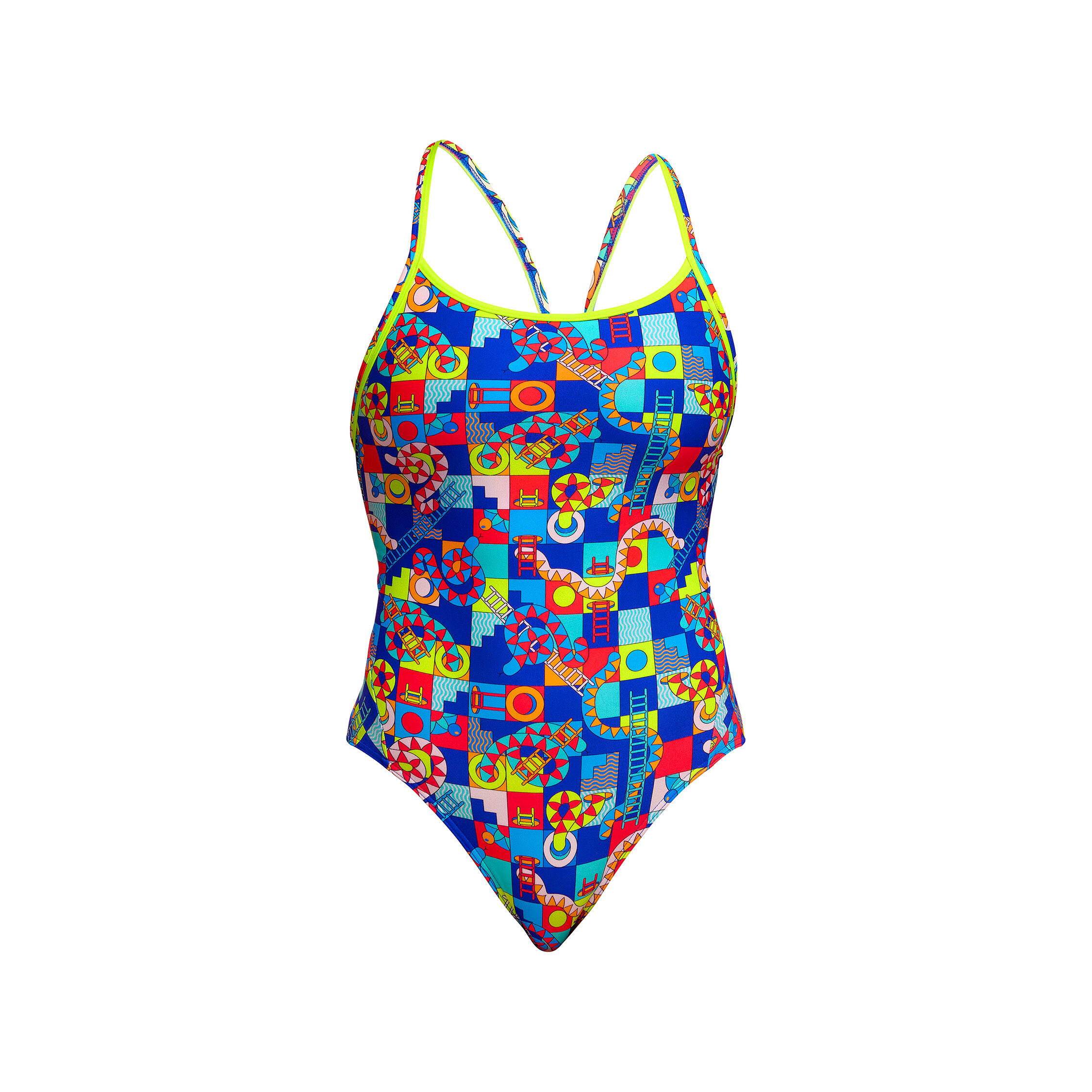Strój kąpielowy jednoczęściowy FUNKITA Bored Games - Diamond Back 6/7
