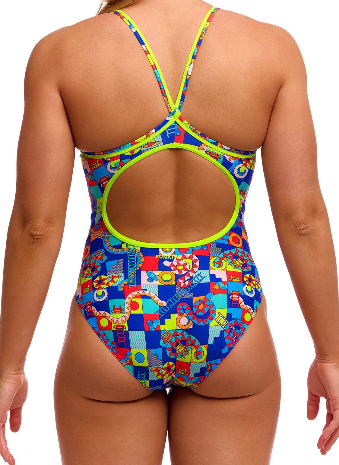 Strój kąpielowy jednoczęściowy FUNKITA Bored Games - Diamond Back 2/7