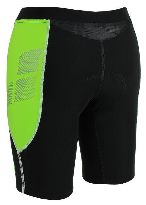 Arena Powerskin ST X-Raptor Tri-Jammer Dames Zwart/Groen XS 3/4