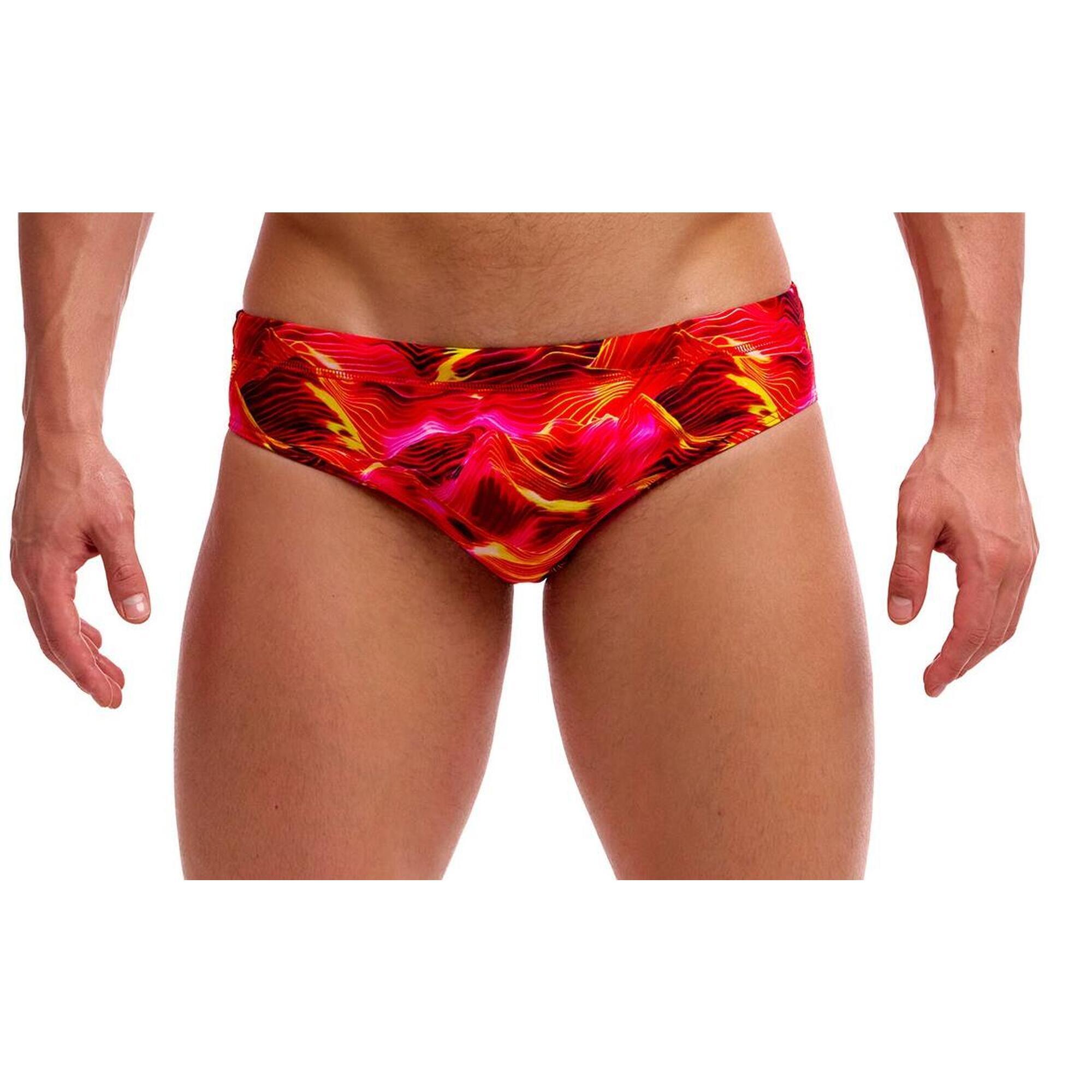 Kąpielówki męskie Funky Trunks Saucy Sonar - slipy