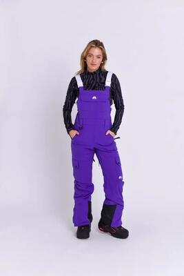 Yeh girl bib pant - paars