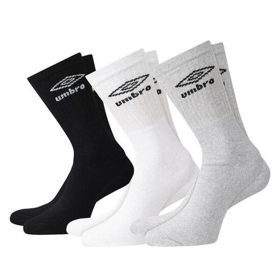 Chaussettes Homme (Noir / Blanc / Gris)