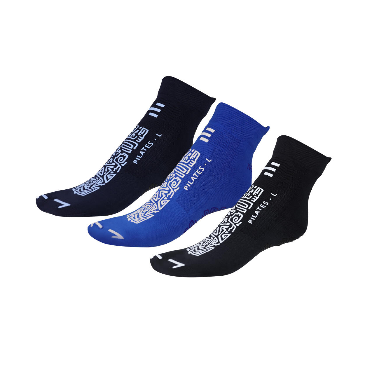 Kit de 3 calcetines Pilates Classic, uno por color, al precio de 2 1/4