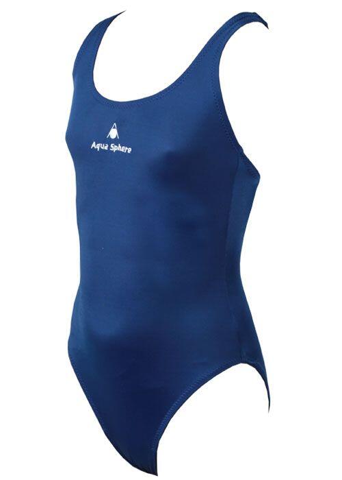 Aqua Sphere Eva Junior maillot fille 4 ans bleu marine 3/5