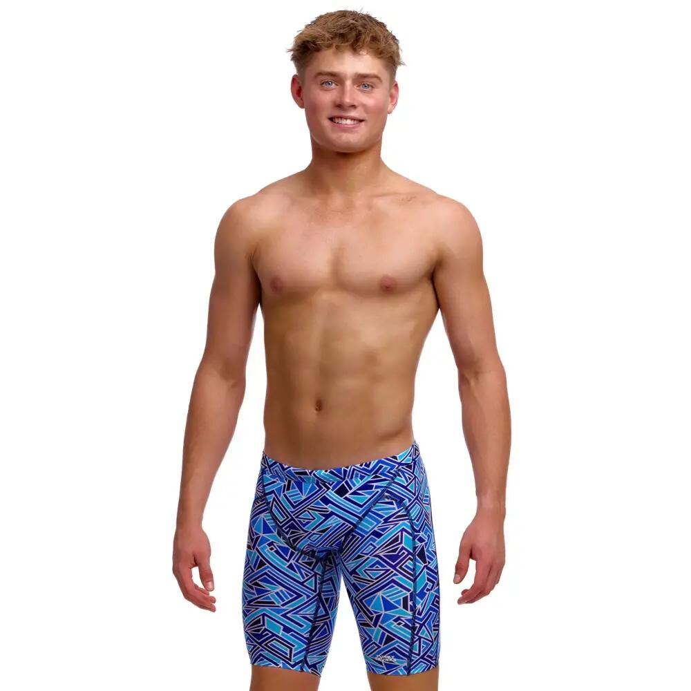 Spodenki FUNKY TRUNKS Blue Bits - jammery chłopięce